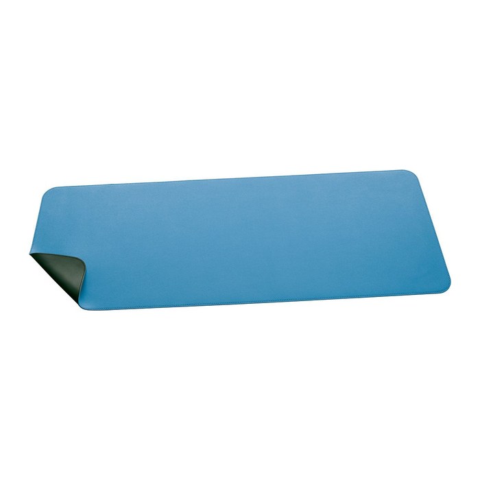 SIGEL Schreibtischunterlage blau/grün Lederimitat 80,0 x 30,0 cm, 1 St.
