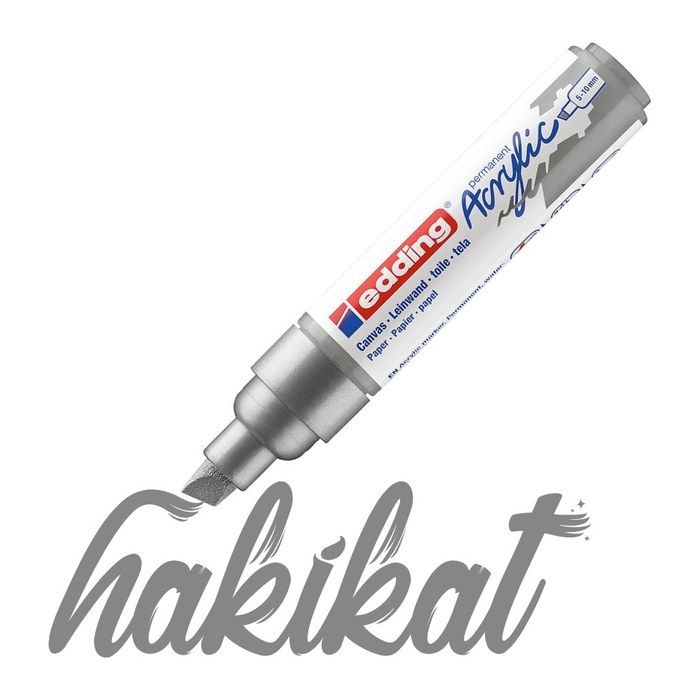 edding 5000 Acrylstift silber 5,0 -10,0 mm, 1 St.