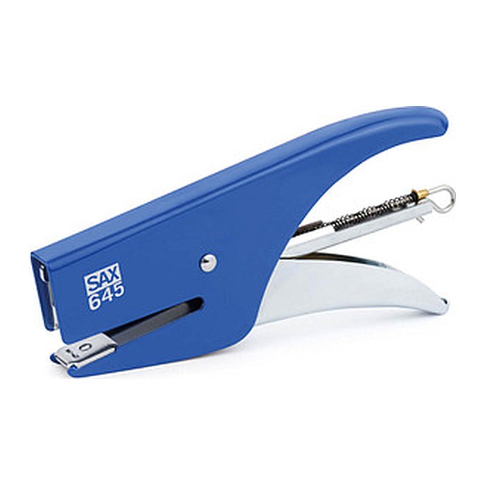 sax design Heftzange 645 blau, 1 St.