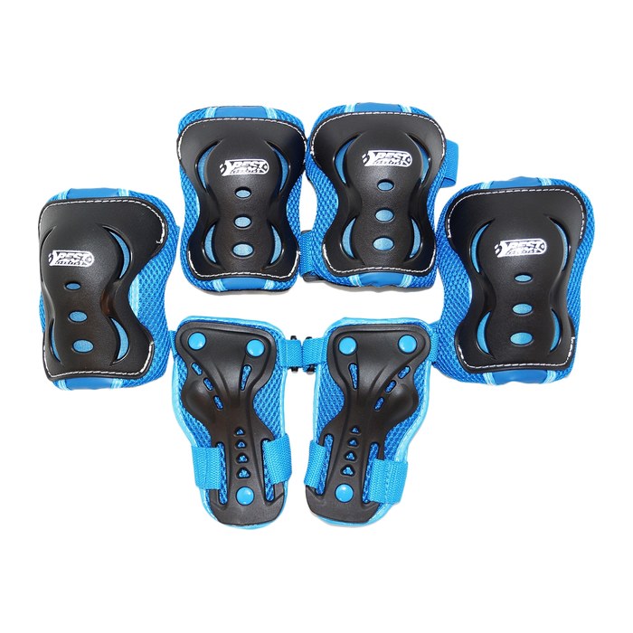 BEST®SPORTING Protektoren-Set Größe M blau, 1 Set