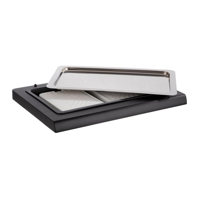 APS Buffetvitrine TOP FRESH GN 1/1 schwarz 41,0 x 60,0 cm, 1 St.