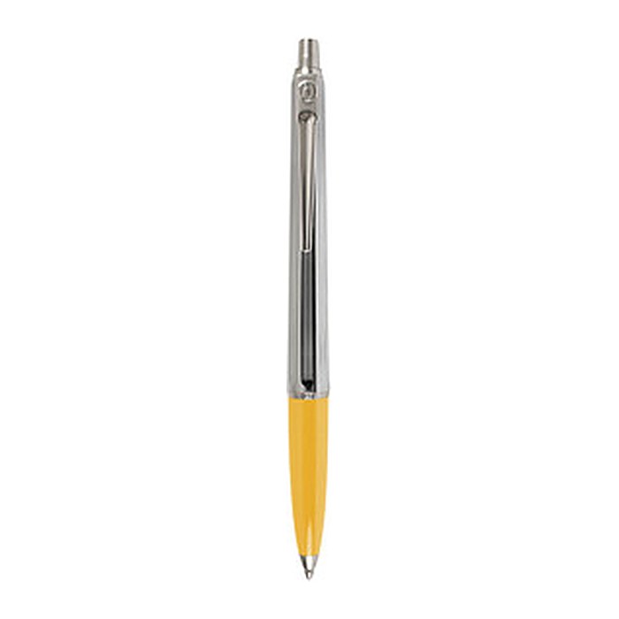 BALLOGRAF® Kugelschreiber Epoca Chrome gelb, Schreibfarbe: blau, 1 St.