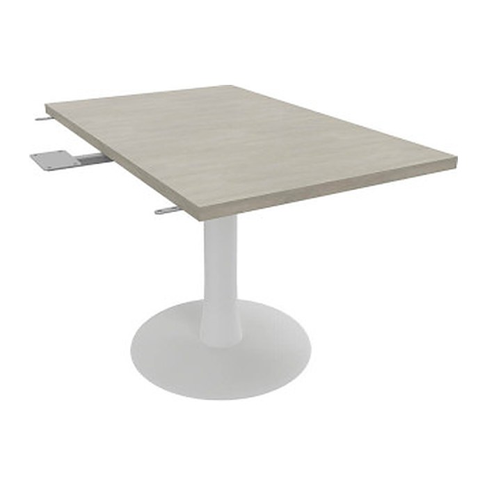 Quadrifoglio Verbindungsplatte Idea+ beton, weiß rechteckig 70,0 x 110,0 x 74,0 cm