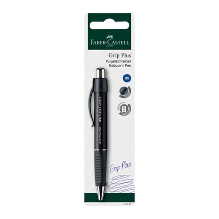 FABER-CASTELL Kugelschreiber Grip Plus Ball BK