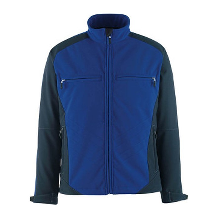 MASCOT® Herren Softshelljacke DRESDEN kornblau, schwarz Größe L
