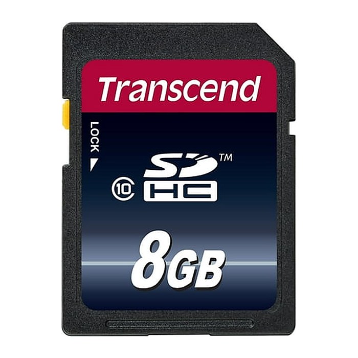 SD Card 8GB Transcend SDHC Class10