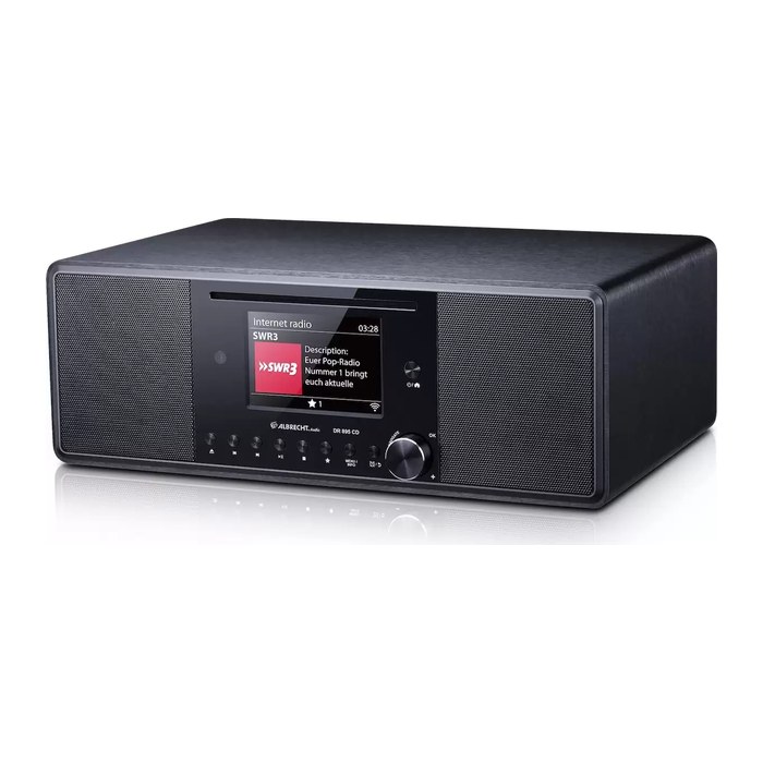Albrecht DR 895 CD Radio schwarz