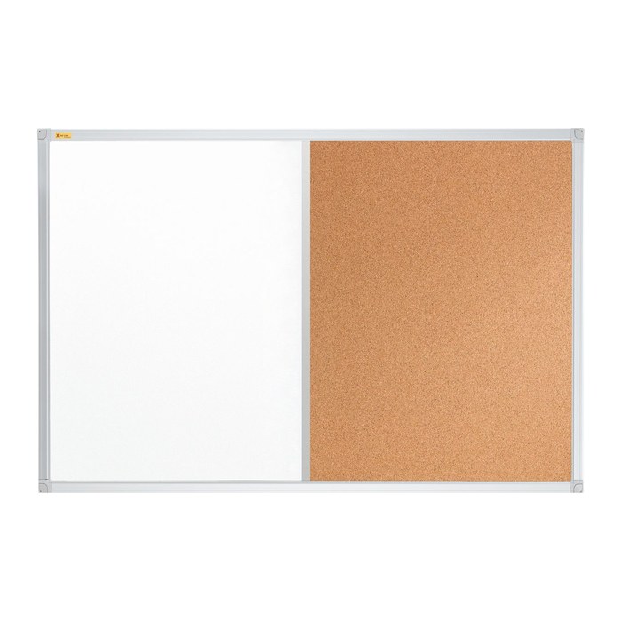 FRANKEN Whiteboard-Pinnwand X-tra!Line 90,0 x 60,0 cm Kork braun