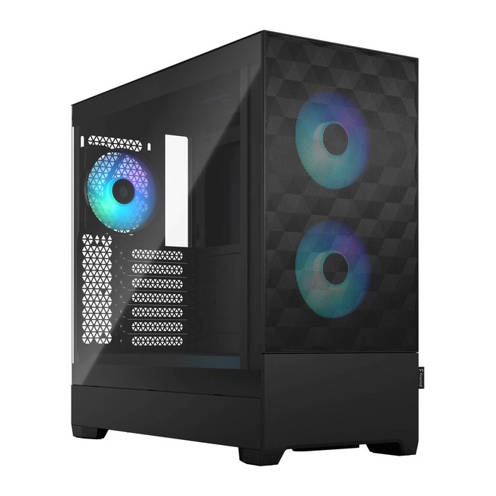 FRACTAL DESIGN Geh Pop Air RGB Black TG Clear Tint