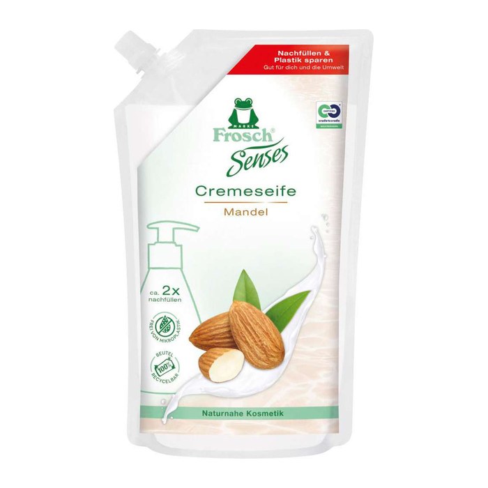 Frosch® Senses Mandel Flüssigseife Nachfüllpackung 500 ml, 1 St.