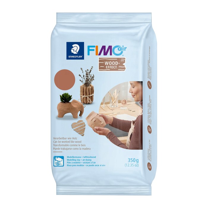 FIMO Mod.masse FimoAir Effect 350g Holz retail