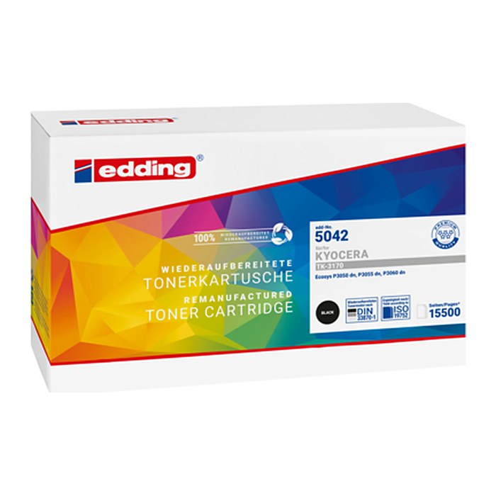 edding EDD-5042 schwarz Toner kompatibel zu KYOCERA TK-3170