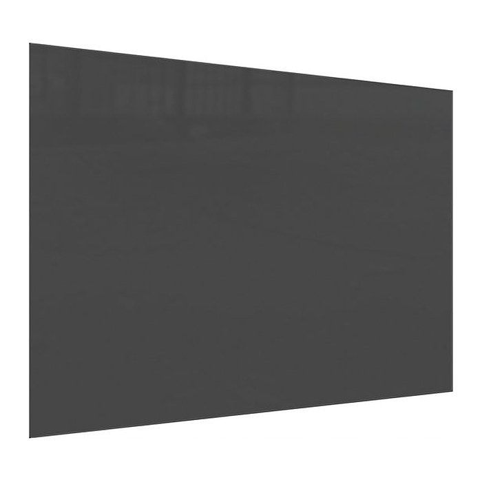 ALLboards Glas-Magnettafel 100,0 x 80,0 cm dunkelgrau