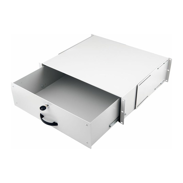 Equip 19" Schublade für Serverschränke abschl. 3U RAL7035