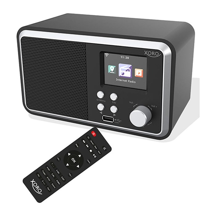 Xoro Internet-Radio DAB 300 IR DAB+ BT USB Farbdisplay