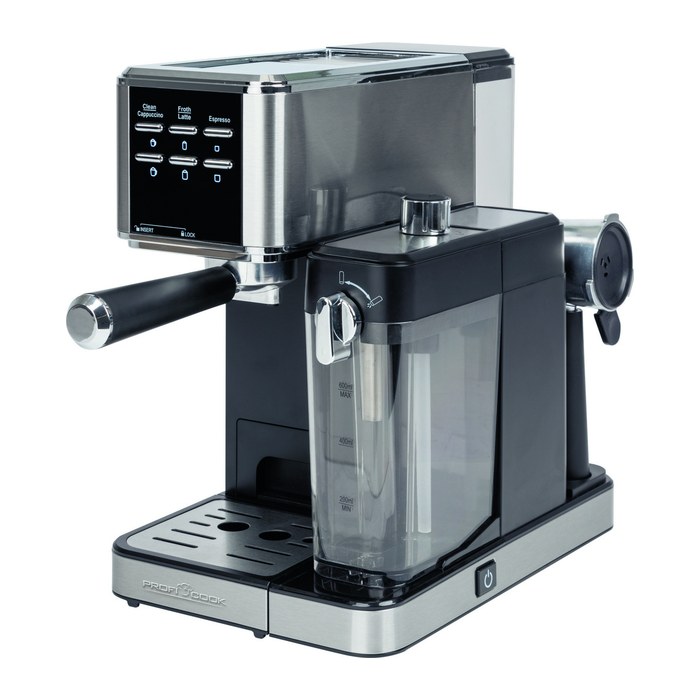 ProfiCook PC-ES-KA 1266 Siebträgermaschine silber