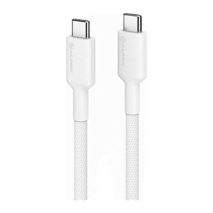 Alogic USB 2.0 Anschlusskabel Typ C -C 5A M/M 2m, wei