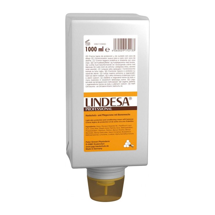LINDESA® PROFESSIONAL Hautschutzcreme 1,0 l