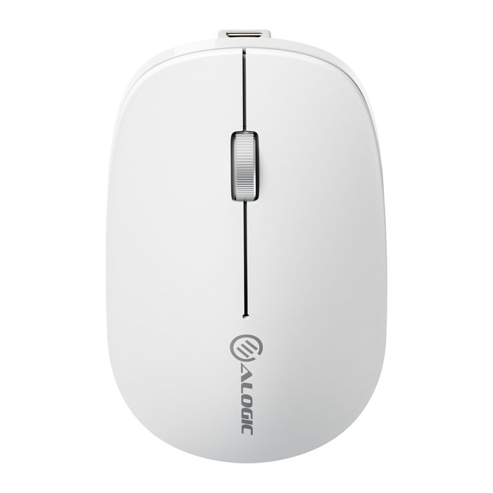 Alogic Echelon Wireless Mouse USB C 2.4GHz weiß