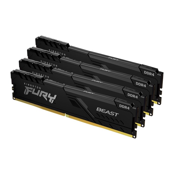 DDR4 64GB PC 3600 CL18 Kingston KIT (4x16GB) FURY Beast sw Kit