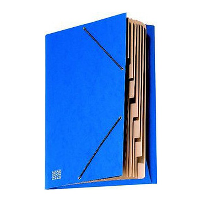 RNK-Verlag Ordnungsmappe 9 Fächer blau, 1 St.