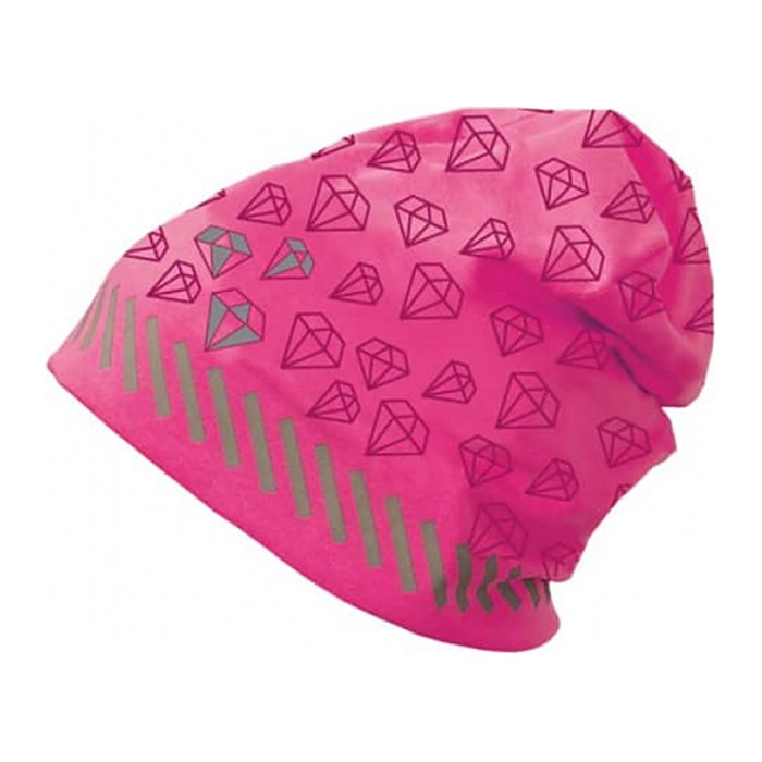 ROTH Mädchen Beanie Diamant rosa Einheitsgröße 1 St.