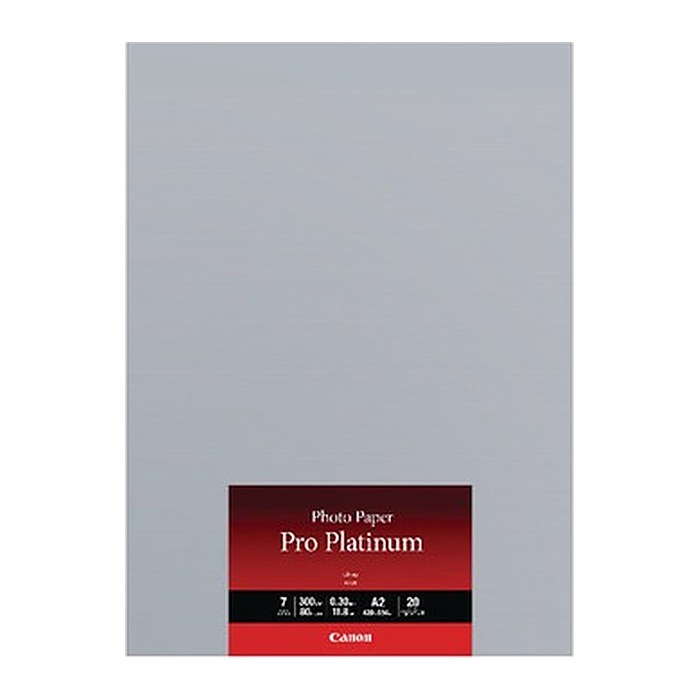 Canon Fotopapier PT-101 A2 DIN A2 hochglänzend 300 g/qm 20 Blatt
