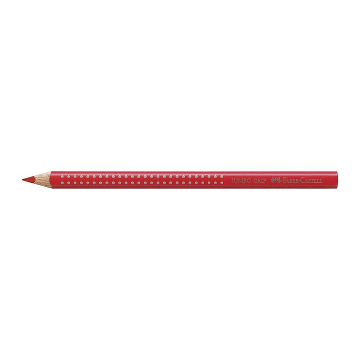 FABER-CASTELL Jumbo Grip Buntstift rot, 1 St.