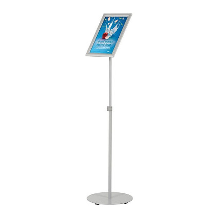 update displays Infoständer Economy silber DIN A3 30,5 x 30,5 x 92,3 - 142,8 cm, 1 St.