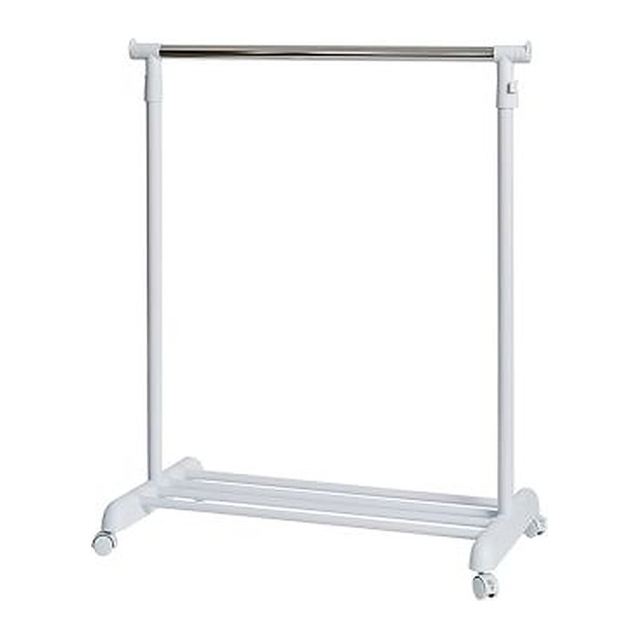 LOVE !T STORE !T Rollgarderobe 670148 weiß Metall ohne Haken 84,0 x 101,0 - 165,0 cm, 1 St.