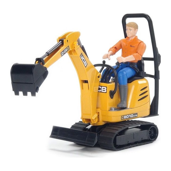 bruder JCB Mikrobagger 8010 CTS 62002 Spielzeugauto
