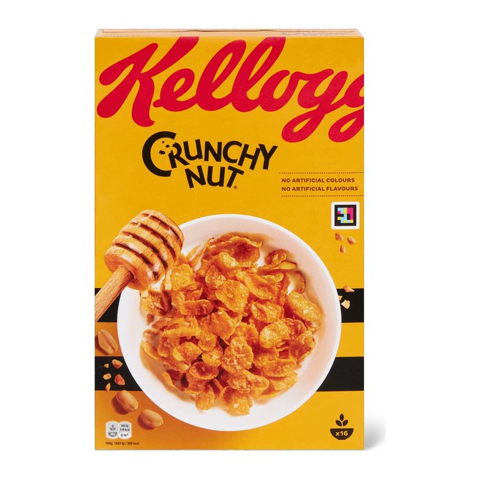 Kellogg‘s CRUNCHY NUT Cornflakes 500,0 g, 1 St.