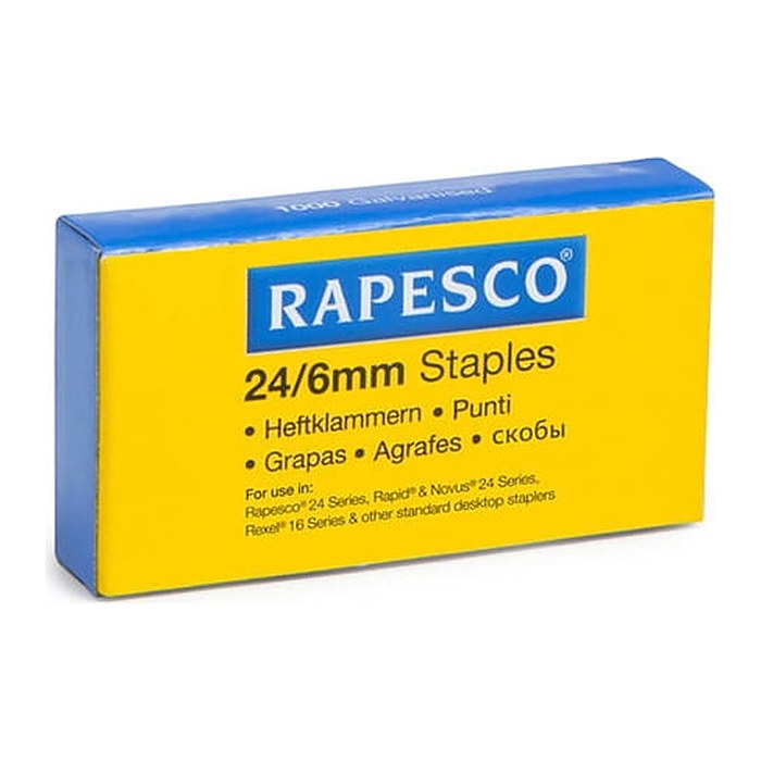 RAPESCO® Heftklammern 24/6, 1.000 St.