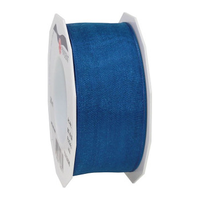 PRÄSENT Geschenkband Four Seasons seidenmatt royalblau 40,0 mm x 25,0 m