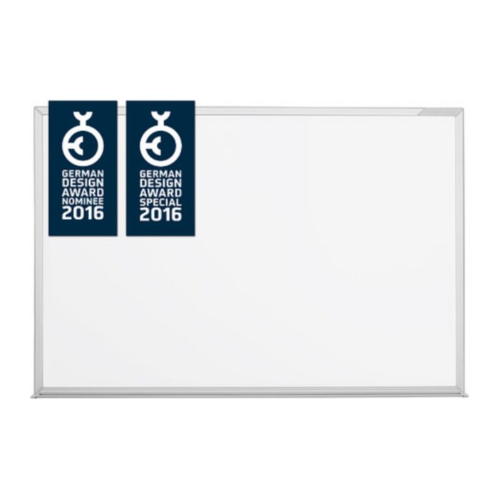 magnetoplan Whiteboard 60,0 x 45,0 cm weiß emaillierter Stahl