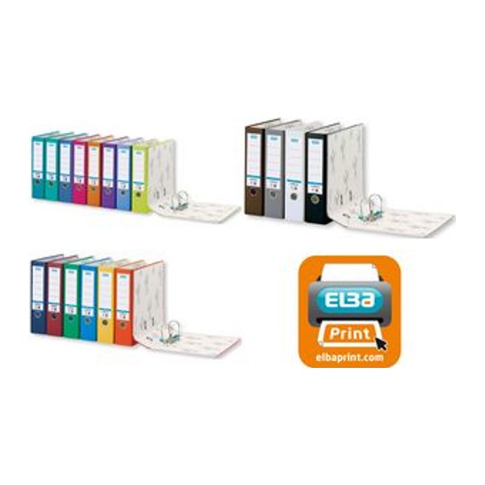 ELBA smart Pro Ordner grau Kunststoff 5,0 cm DIN A4, 1 St.