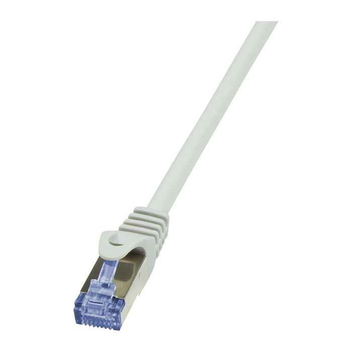 Logilink Patchkabel CAT6A S/FTP AWG26 PIMF 10,00m grau