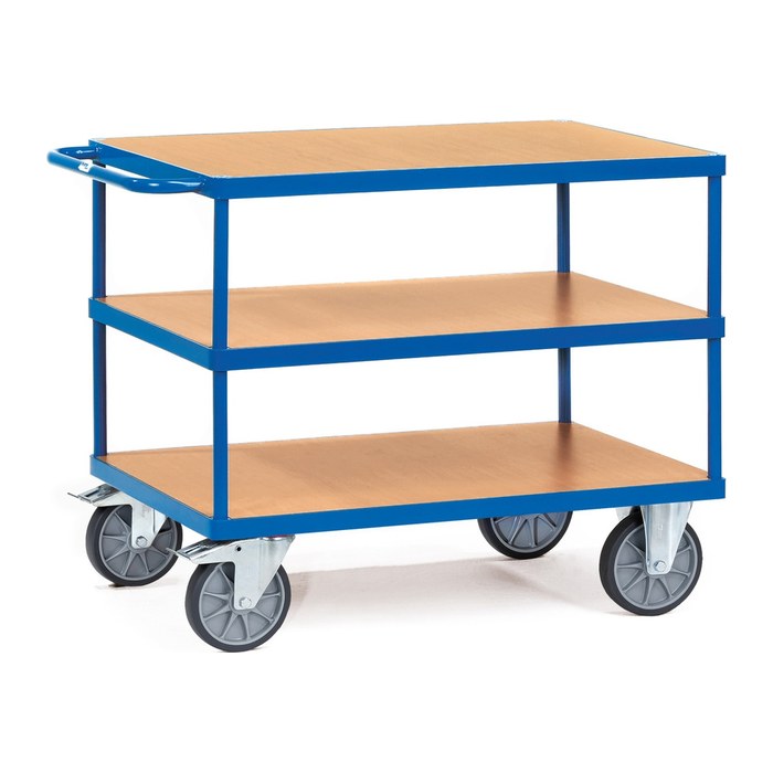 fetra Tischwagen 2420 blau 50,9 x 104,7 x 86,0 cm
