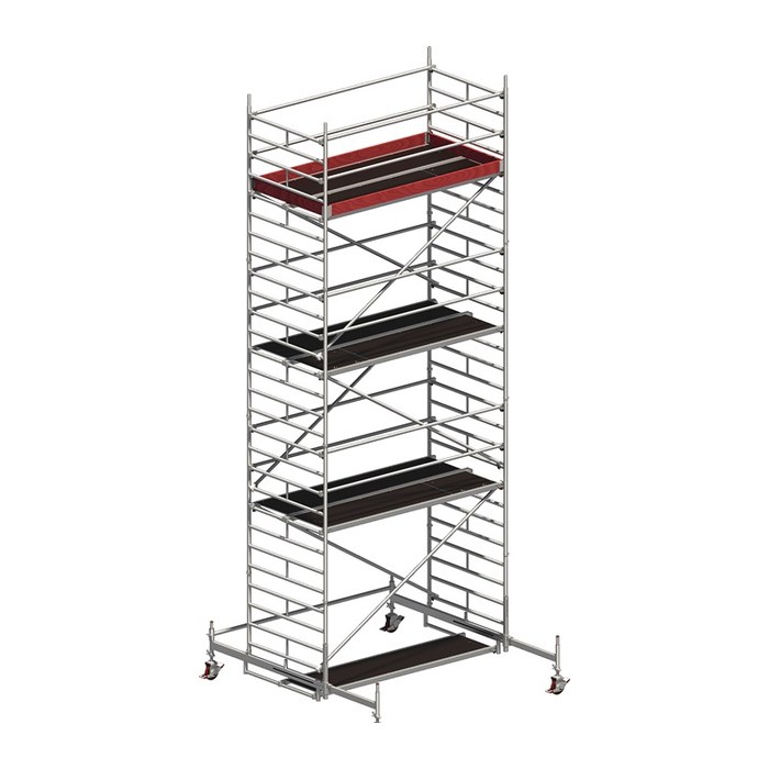 Layher Gerüst 1402 Uni Breit P2 max. Arbeitshöhe 8,38 m