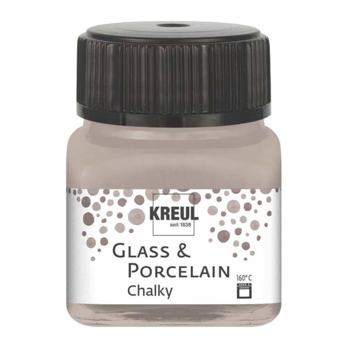 KREUL Chalky Porzellanfarben braun 20,0 ml
