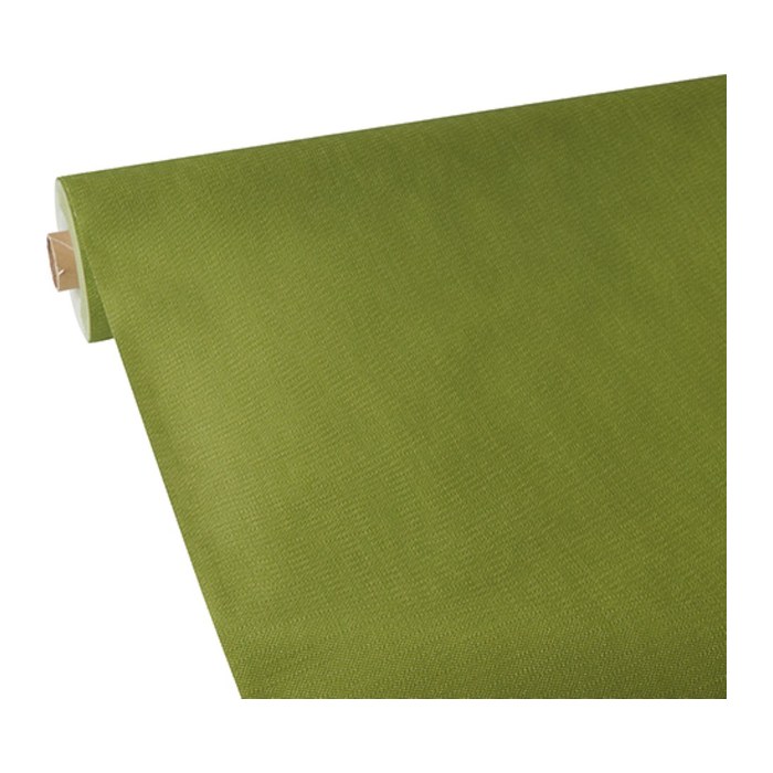 STARPAK Tischdecke soft selection plus olivgrün 1,18 x 25,0 m, 1 Rolle