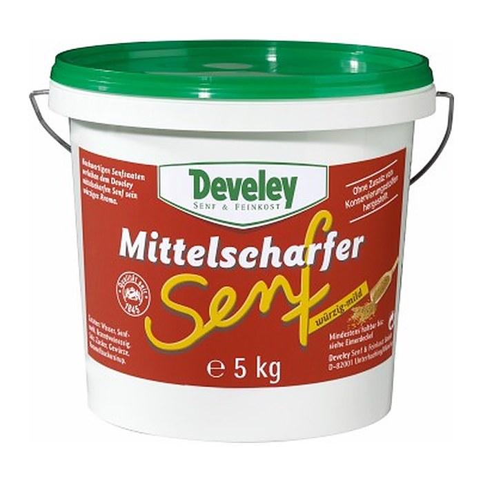 Develey Mittelscharfer SENF 5,0 l, 1 St.