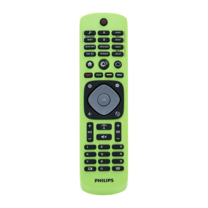 PHILIPS Hotel TV 22AV9574A/12 Installations Fernbedienung