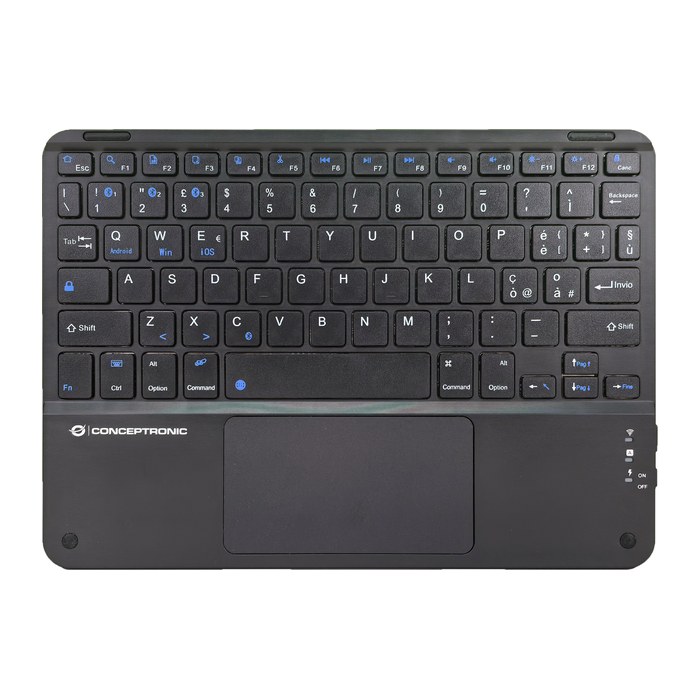 CONCEPTRONIC 10" Wireless Tastatur BT5.4 Layout IT schwarz