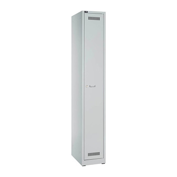BISLEY LIGHT Spind lichtgrau GL03S1645, 3 Schließfächer 30,0 x 50,0 x 185,0 cm