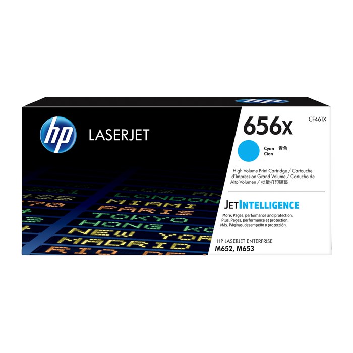 HP 656X (CF461X) cyan Tonerkartusche