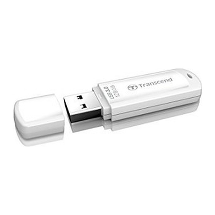 USB-Stick 128GB Transcend JetFlash 730 USB3.1 weiß