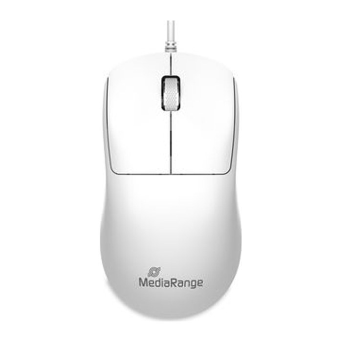 MediaRange MROS255 Maus kabelgebunden weiß