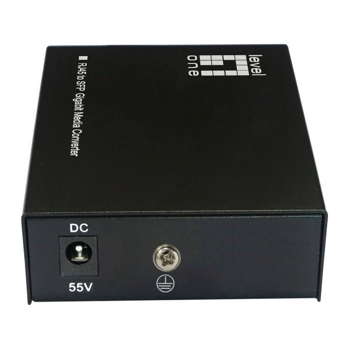 LevelOne Media Konverter RJ45->SFP GE PoE PSE 90W