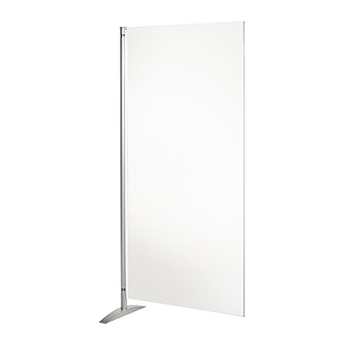 Kerkmann Trennwand Metropol 45696710, weiß 77,0 x 165,0 cm, 1 St.